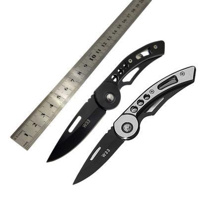 China Outdoor Camping Knife EDC MINI Pocket Folding Knife FD-W33 Stainess Non-variable Steel Blade Fruit Peeler for sale