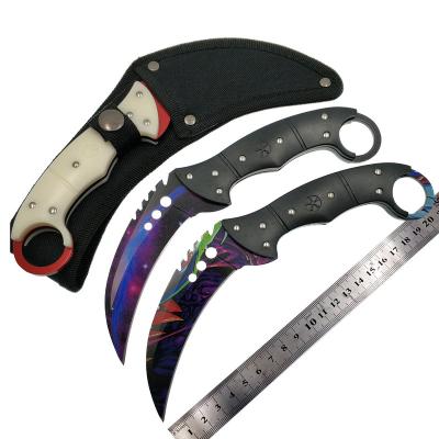 China New Released Popular Non-variable CSGO Game Collection Knife Talon Knife Claw Knife Most for sale