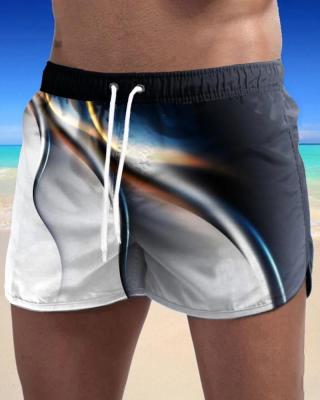 China 2022 New Breathable Summer Shorts Men Fashion Print Men Shorts Loose Drawstring Pockets Short Pants Base High Quality Shorts Wholesale for sale