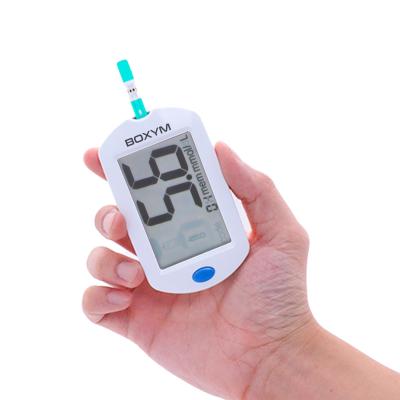 China Convenient Diabetes Smart Home Drinking Glucometer Kit Blood Glucose Monitor With Home/Hospital Large Screen Use 50 Pcs Test Strips for sale