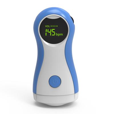 Chine Used Clinical and Home Prenatal Monitor Rate Household Fetal Doppler Pocket Medical Portable Baby Heart Beat Pregnancy Boxym Home Machine à vendre