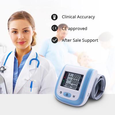 China Field Medical CE ISO Approved Automatic Digital Speakers Boiling Point Sphygmomanometer Wrist Blood Pressure Monitor Electronic en venta