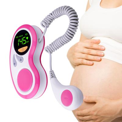 Κίνα Factory Household Handheld Baby Heartbeat Rate Detector Ultrasound Prenatal Doppler Prenatal Doppler Clinical and Home Used Fetal Monitor προς πώληση