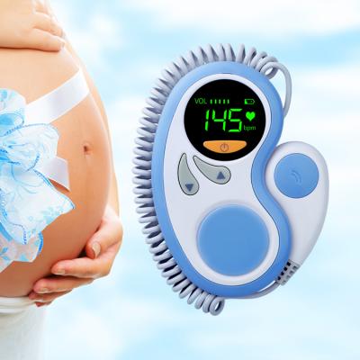 Κίνα Direct Heart Detector Baby Ultrasound CE ISO Factory Wholesale Price Clinical and Home Used Doppler Fetal Monitor προς πώληση