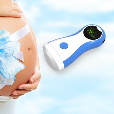 中国 2021 Handheld Portable Baby Doppler Heart Monitor Probe Baby Heartbeat Clinical and Home Used Fetal Monitor for Pregnant Women 販売のため