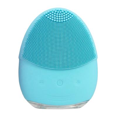 China High Frequency Silicone Face Lifting Skin Care Exfoliator Sweep Facial Cleansing Brush for sale