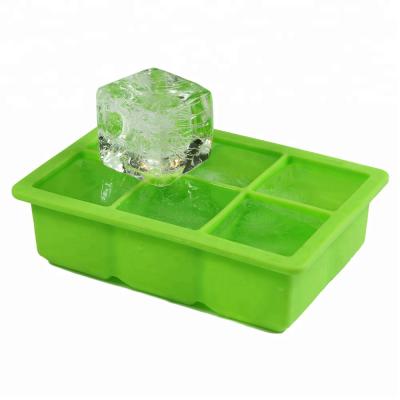 China Viable Large Whiskey Freezer Silicone Cake Mold Ice Cube Molds for sale