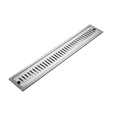 China Modern Bathroom Drainage Stainless Steel Floor Auto Airtight Drain Line Rectangular Shower Shower Drains for sale