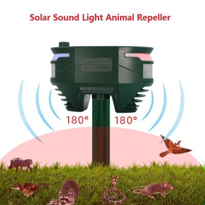 China Disposable Solar Acousto-optic Warning Animal Reflector for Farm, Orchard, Garden, Factory Warehouse Healthy Light Repel Birds Dogs Deer Animals for sale