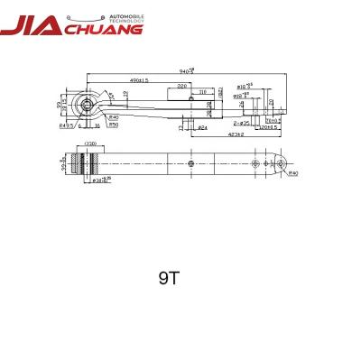 China OEM 52CrMoV4 Truck Air Suspension Air Link Spring for sale