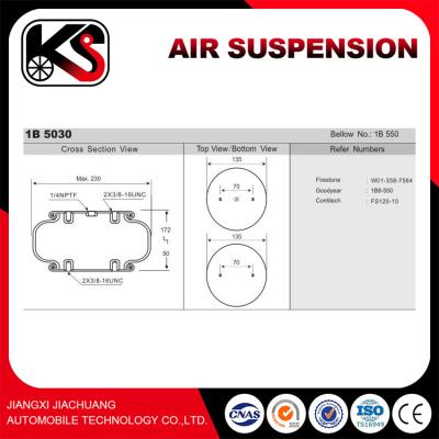 China Bus/Trailer/Truck/Car Air Spring W01-358-7564 for sale