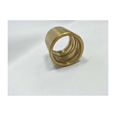 China Auto Customized Machining Brass Labyrinth Sleeve Bushing for sale