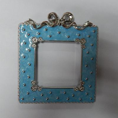 China Metal photo frame,ready mold,112*128*10mm,143g, China factory for zinc alloy picture frame for sale