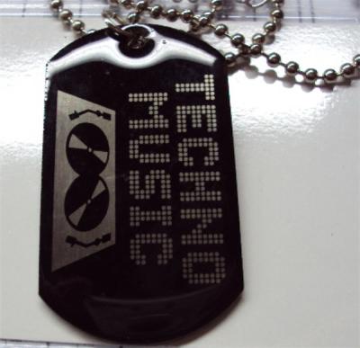 China Epoxy dome metal dog tags for corporation promotional events,small wholesale lot MOQ300pcs for sale