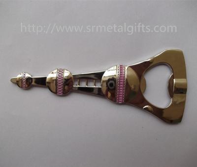 China Tailor made painted bottle opener, metal painted branding metal bottle openers, for sale