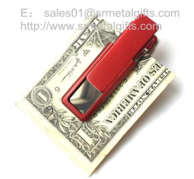 China Retail new fashionable stainless steel money clip wallet for sale