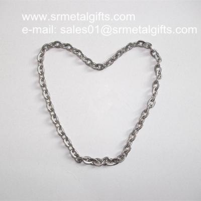 China Rope framed steel anchor chains wholesale for necklace and bracelet for sale