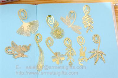 China Custom designed etching metal bookmarks for reading, etched steel bookmarks for sale