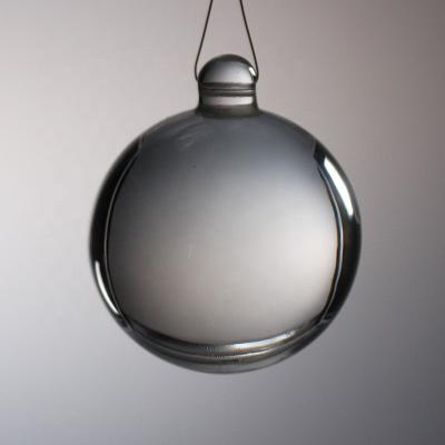 China Europe 40mm Smooth Glass Crystal Ball With Hanging Hole for sale