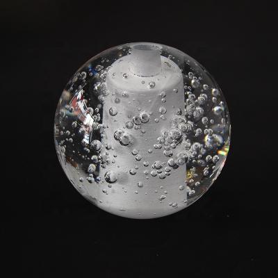 China Europe Crystal Bubble Ball with frosted hole for ignition for sale