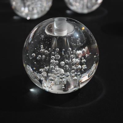 China Europe Crystal Bubble Ball with Polished Clear Hole for Ignition for sale