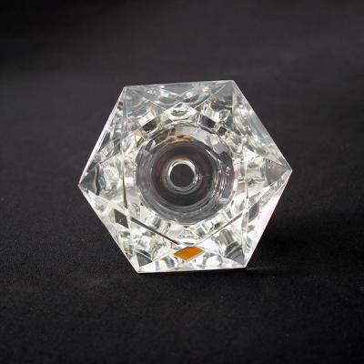 China Hexagon Crystal Lamp Shade from Europe for sale