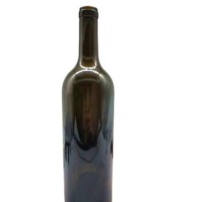 China 750ml beverage cork tope glass bottle wine use on sale for sale