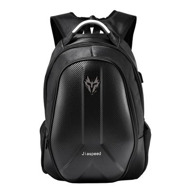 China Waterproof Riding Helmet Backpack Waterproof Motorcycle Riding ATV Cycling MTB Motocross Racing Hard Shell Black for sale