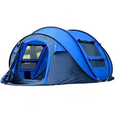 China LV UV-Resistant Spray Tent Outdoor Automatic Tents Throwing Noise Up Waterproof Tent Large Family Camping Hike Tents for sale