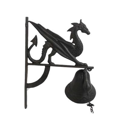 China Main decoration cast iron handwork dragon doorbell, used for family decoration for sale