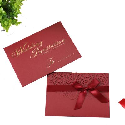 China Custom China Chinese Style Bride and Groom Wedding Invitation Three-Dimensional Cards for sale