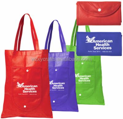 China High Quality Custom Non Woven Foldable Bag Eco-friendly Logo Carry Foldable Zipper Tote Non Woven Bag Non Woven Bag for sale