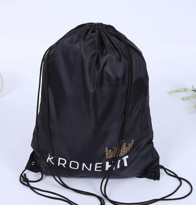 China Eco-friendly Polyester High Quality Nylon Waterproof Drawstring Bag, Drawstring Bag Sport for sale