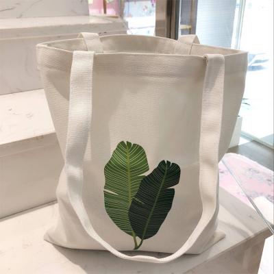 China High Quality Recycled Standard Size Cotton Canvas Tote Shopping Bag With Handle Cotton Canvas Tote Bag Long Handle Cotton Bag Custom for sale