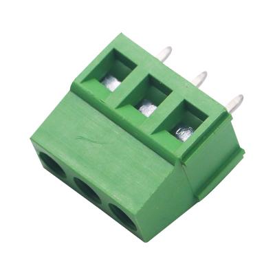 China Copper alloy high quality 4p 5.0mm PCB Plug-in female Terminal Block pluggable wire terminals connector 5.08mm for sale