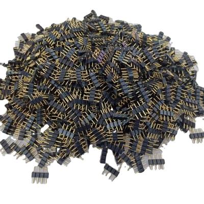 China Industrial Control Shengli Factory Custom 2pin-40pin  Single / Double Row Smt 1.27mm 2.0mm 2.54mm Double Row Male Female Pin Header for sale