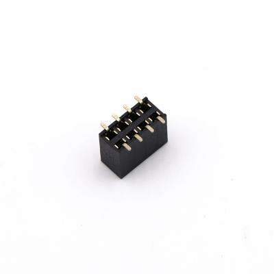 China Industrial Control custom pin headers Dual Rows Connector pin header 2-24pin industrial electrical connector female header for sale