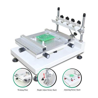 China PTR-A320 Machinery Repair Shops High Precision Solder Stencil Printer Manual PCB Solder Paste Stencil Printer With PCB Size250*400mm for sale