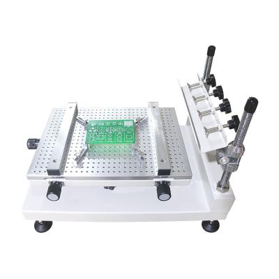 China Wholesale New Stores Style Desktop Manual Flat Screen Printing Machine Manual Screen Printing Machine SMD Printing With High Quality for sale