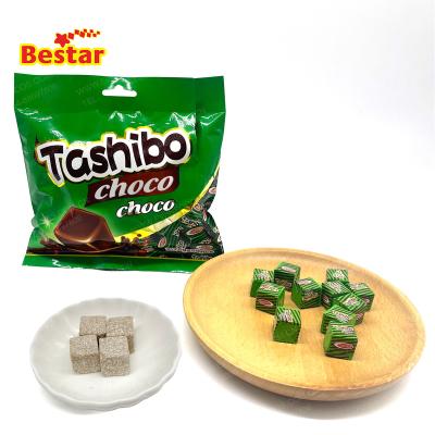 China Wholesale Promotional Gift 2.5g Choco ChocolateCandy Chocolate Cube Chocolate Promotional Delicious Candy Cube Chocolate Gift for sale