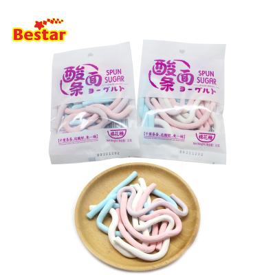 China Saudi Arabia (GCC Countries) Natural Flavor Noodles Sour Marshmallow Natural Halal Meat Certificate Sour Marshmallows for sale