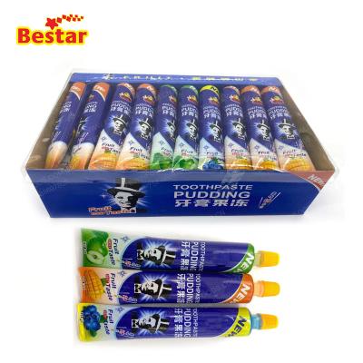 China Normal Children's Jelly Fruit Flavor Natural Hot Black Toothpaste Selling Multicolor Mixed Jelly Snacks for sale