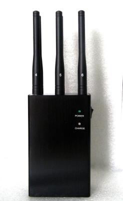 China 6 Antennas High-power Portable 3G/4G (LTE+WIMAX) Jammer for sale