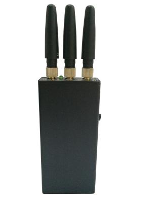 China Handheld mobile phone jammer for sale