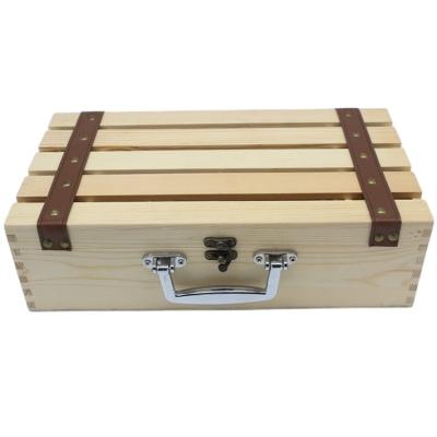 China New Design Sustainable Hot Sale High Quality Luxury Wooden Wine Box for sale