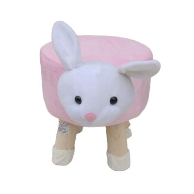 China China Viable Factory Direct Supplied Pine Fabric Cartoon Stool for sale