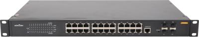 China 20 gigabit RJ45+4 1000M Combo gigabit network switch for sale