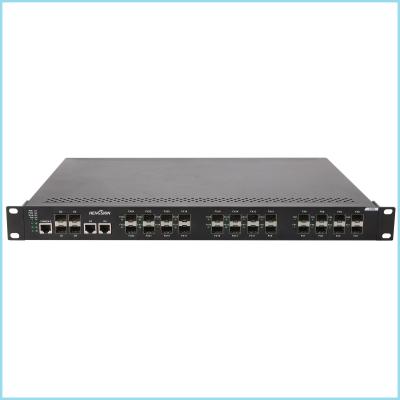 China Del gigabit 28 SFP bajos industrial FX del puerto 24 * 100 del interruptor + 4 * 1000 TX bajos, 19