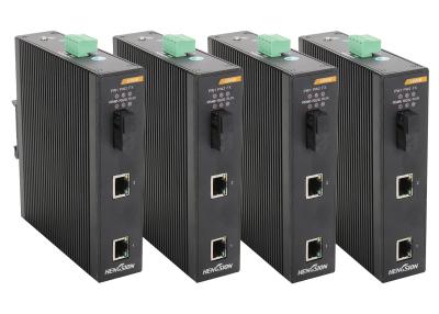 China Puertos Ethernet de 2 gigabites y soporte industrial del carril del dinar del interruptor de Ethernet del gigabit del puerto de la fibra de 1 gigabit en venta