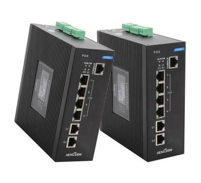 China IEEE802.3af 15.4W Port Managed POE Network Switch With Combo Port for sale